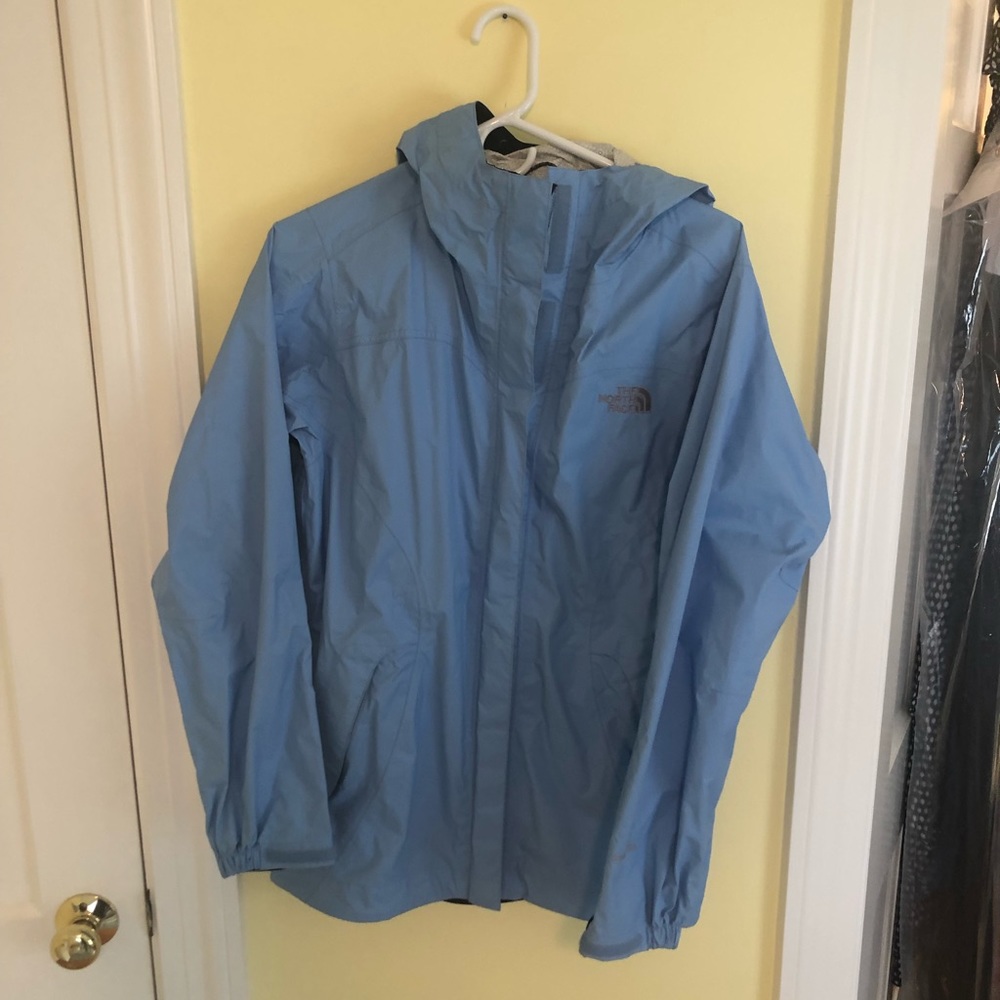 Light Blue Raincoat - image 1